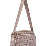 Borsa a tracolla da donna Ecopelle BC1375-KHAKI B Cavalli