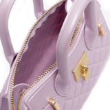 Borsa a mano da donna 100% PVC FLAT MINNY-FAIR ORCHID + OFF GOLD Marc Ellis