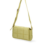 Borsa a spalla da donna Ecopelle DC3323-1-APPLE GREEN Diana&co