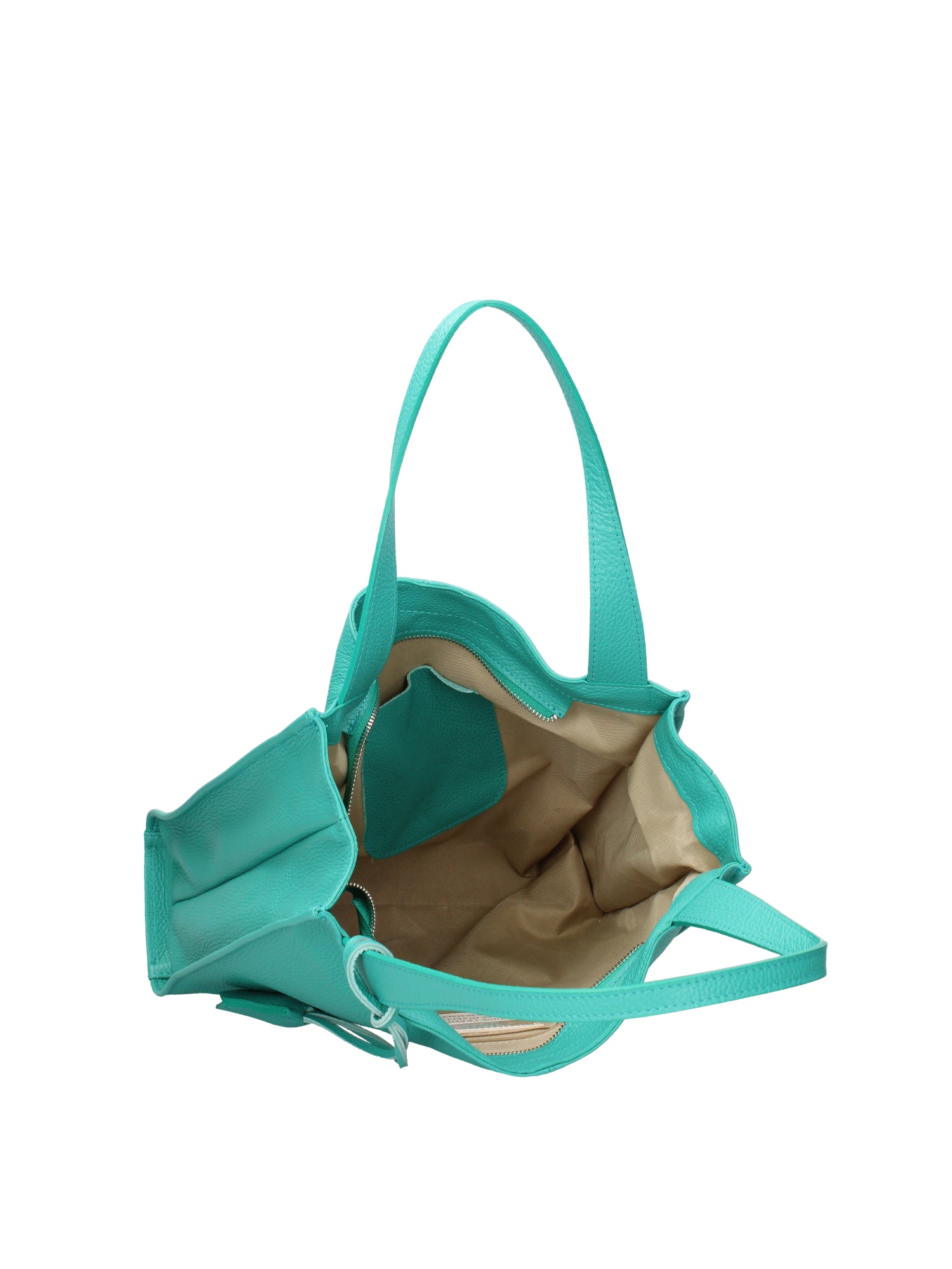 Seraphina Ultra Borsa a spalla da donna Vera pelle 3311-D30 SMERALDO Gave Lux