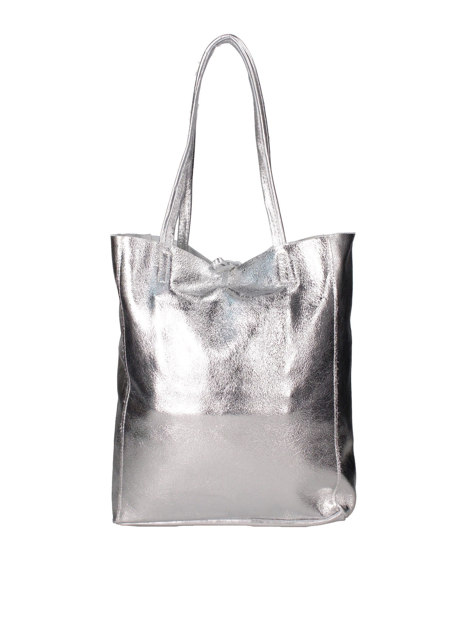 Íris Borsa a mano da donna Vera Pelle 07565-L001 ARGENTO Gave Lux