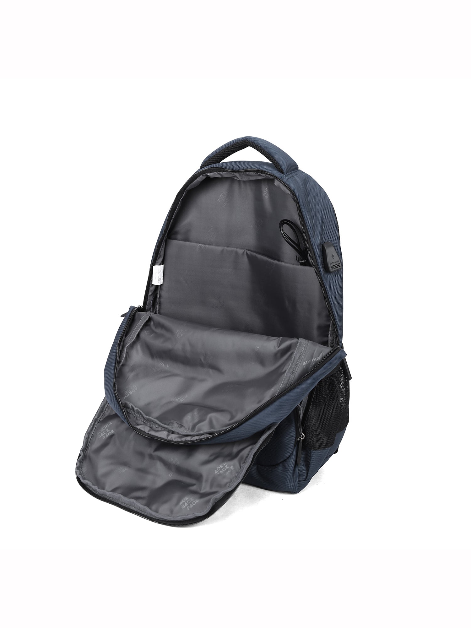 vegano SN86097-NAVY Zaino unisex Silvan Prime Aoking