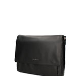Borsa a spalla da uomo in vera pelle Casual JR-B141-BLACK John Richmond
