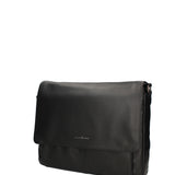 Borsa a spalla da uomo in vera pelle Casual JR-B141-BLACK John Richmond