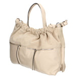 Firenze Borsa a mano da donna Vera pelle 01838-D37 LATTE MILK Gave Lux
