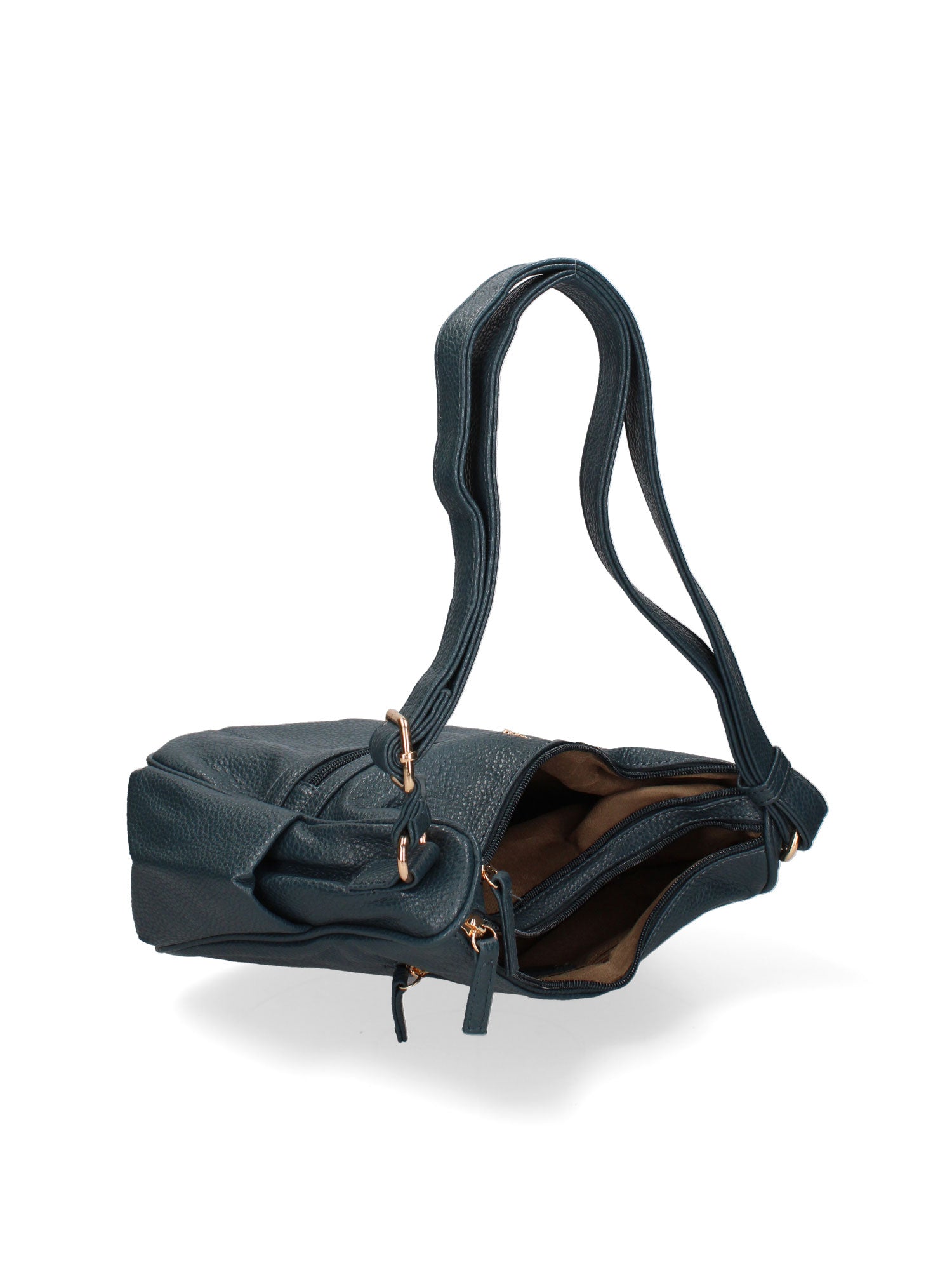 Borsa a tracolla da donna Ecopelle BC1383-BLUE B Cavalli