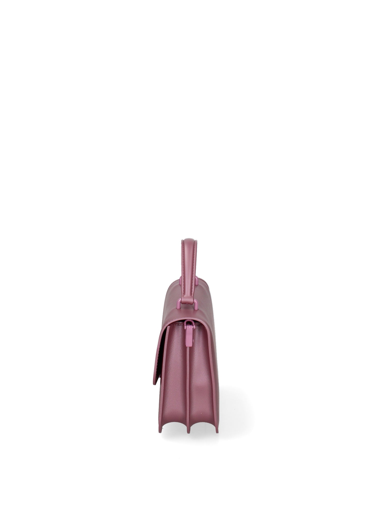 Borsa a tracolla da donna 100% Pvc FLAT-EAR 24-DARK MAUVE Marc Ellis