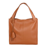 Seraphina Ultra Borsa a spalla da donna Vera pelle 3311-D17 CUOIO SCURO DARK COGNAC Gave Lux