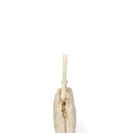 Borsa a spalla da donna Vera pelle JR-W-1109SA-BONE-GOLD John Richmond