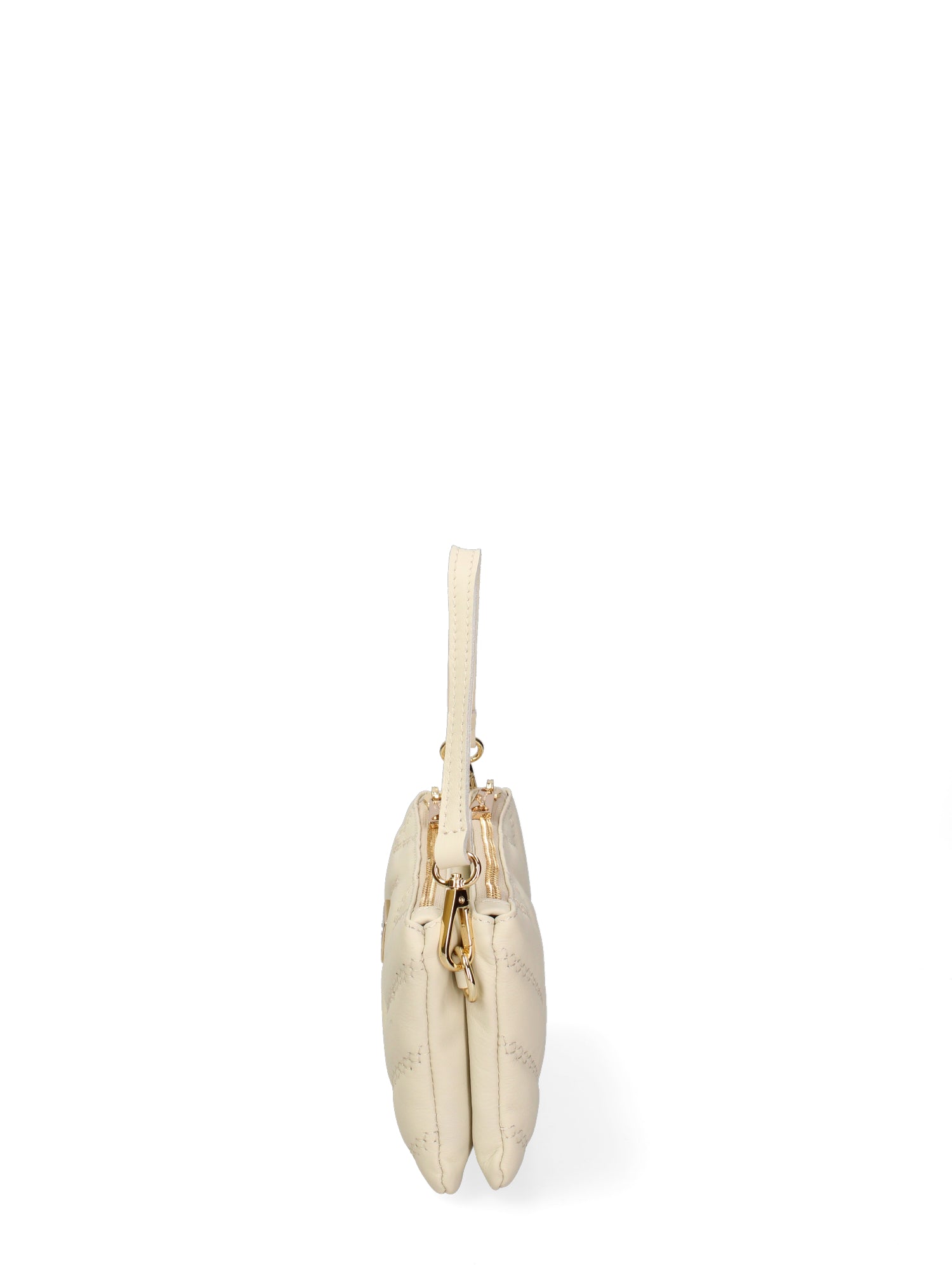Borsa a spalla da donna Vera pelle JR-W-1109SA-BONE-GOLD John Richmond