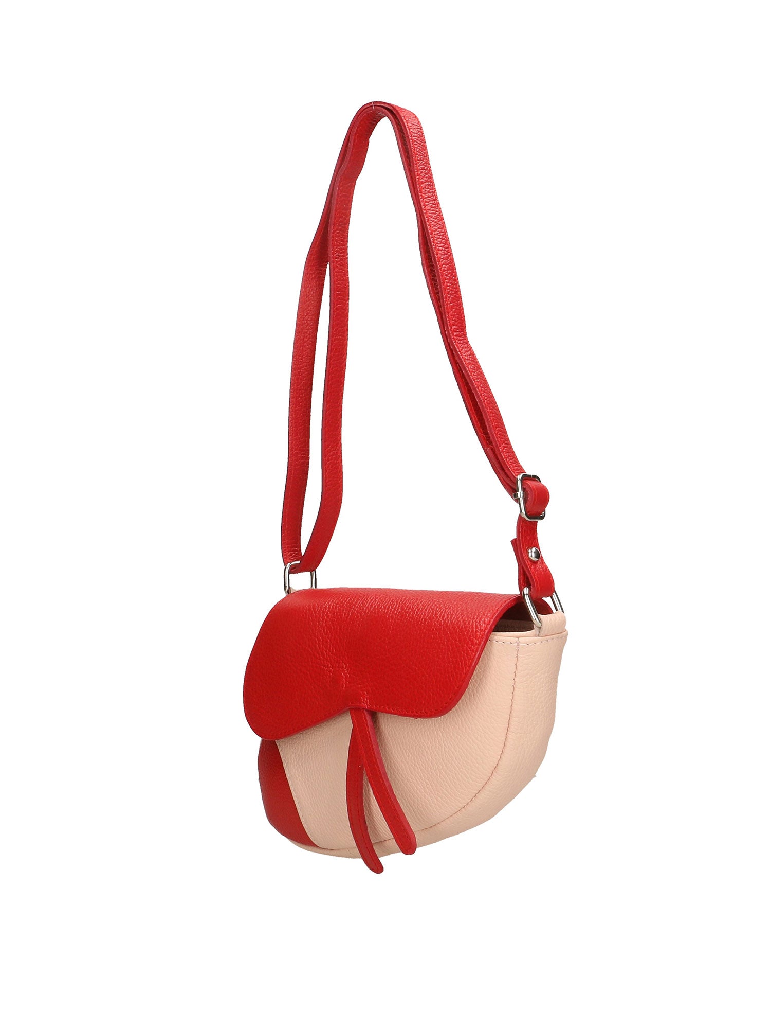 Sylvana Borsa a tracolla da donna Vera pelle 193034-ROSSO+ROSA Gave Lux