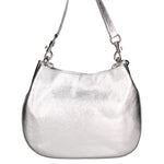 Elyana Borsa a spalla da donna Vera pelle 07316-DL1 ARGENTO Gave Lux