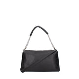 Borsa a spalla da donna Vera pelle 07141-D28 NERO Viola Castellani