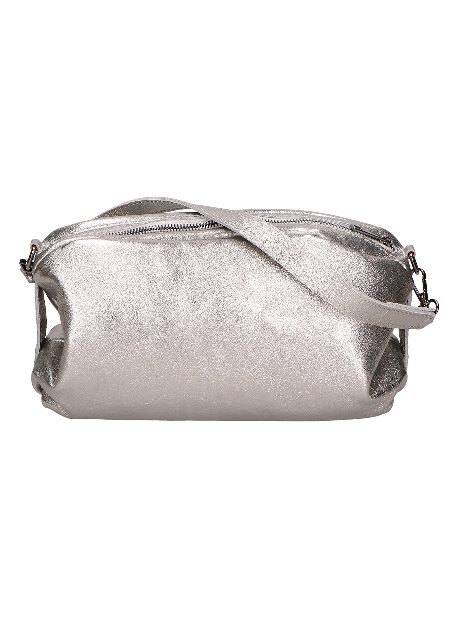 Vanessa Borsa a tracolla da donna Vera pelle 06914-L002 ARGENTO SCURO Gave Lux
