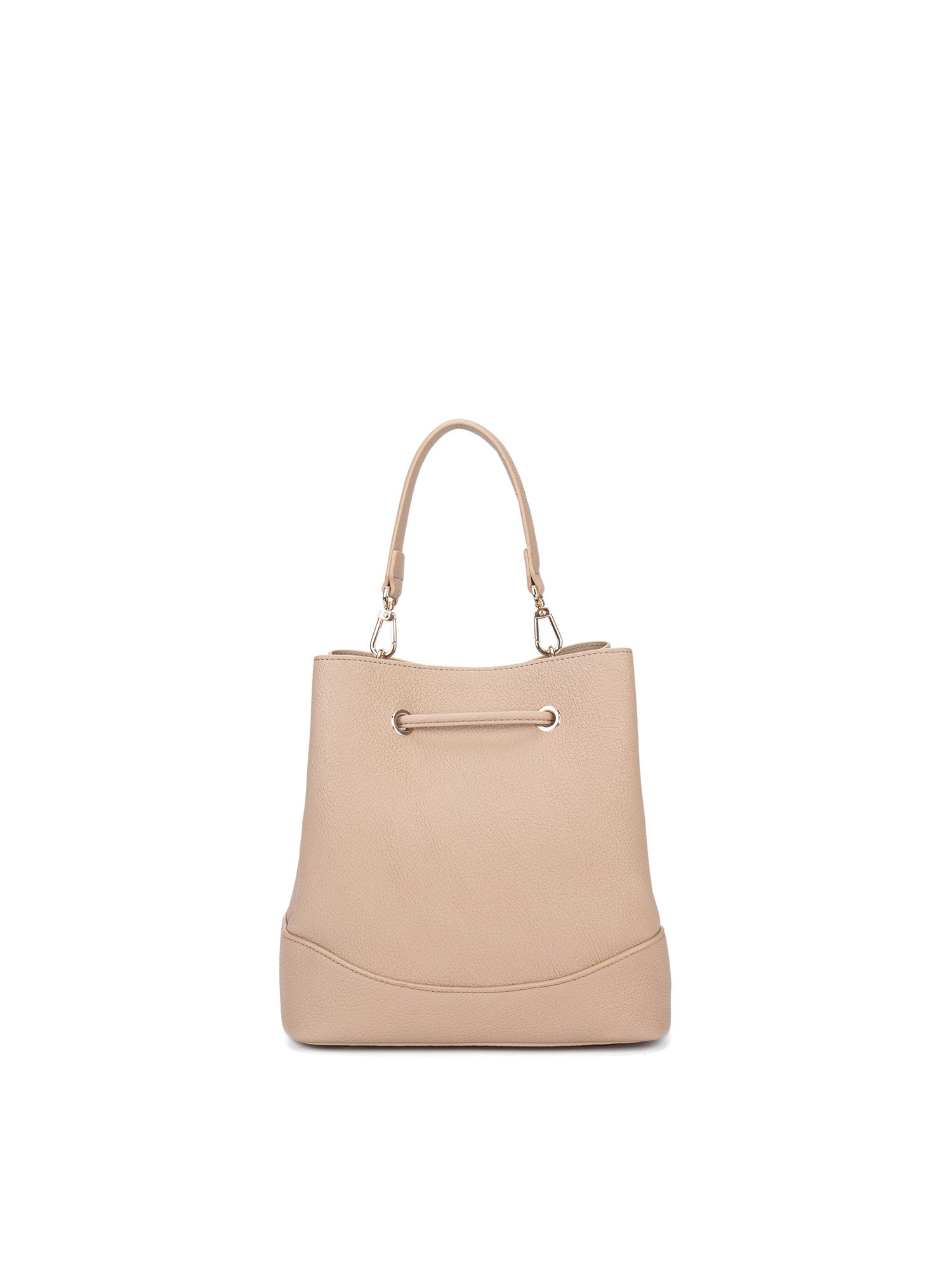 Borsa a mano da donna 100% pelle vegana PU 741-1PT-LIGHT CREAM Diana&co