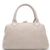 Borsa a mano da donna 100% pelle vegana PU 749-1PT-BEIGE Diana&co