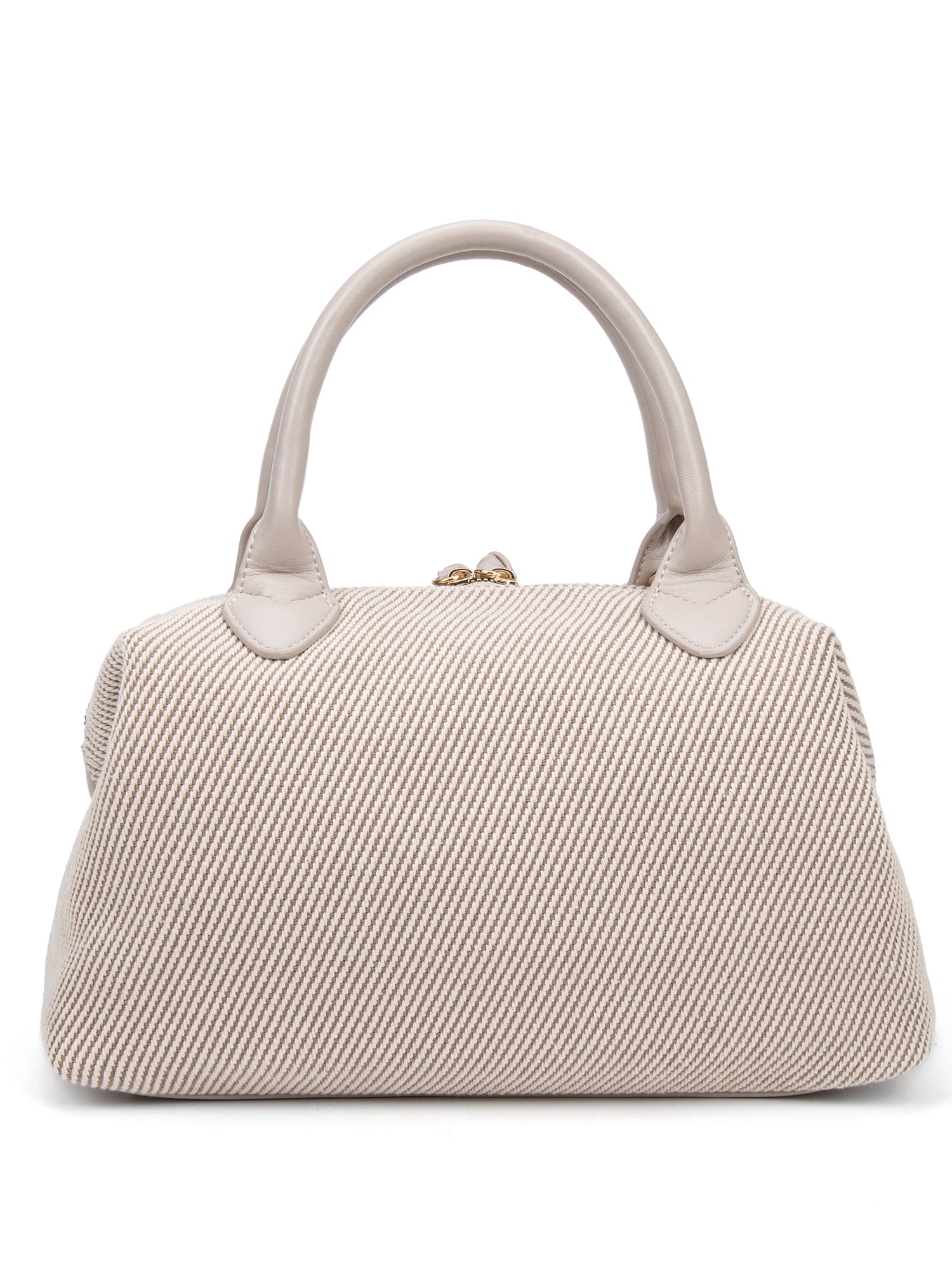 Borsa a mano da donna 100% pelle vegana PU 749-1PT-BEIGE Diana&co