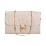 Hope Borsa a mano da donna Made in Italy Vera pelle 734-LU86 GRIOGIO CHIARO  Viola Castellani