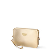 Borsa a tracolla da donna 100% Pvc FLAT-FLOWE-GOLD - LIGHT GOLD Marc Ellis