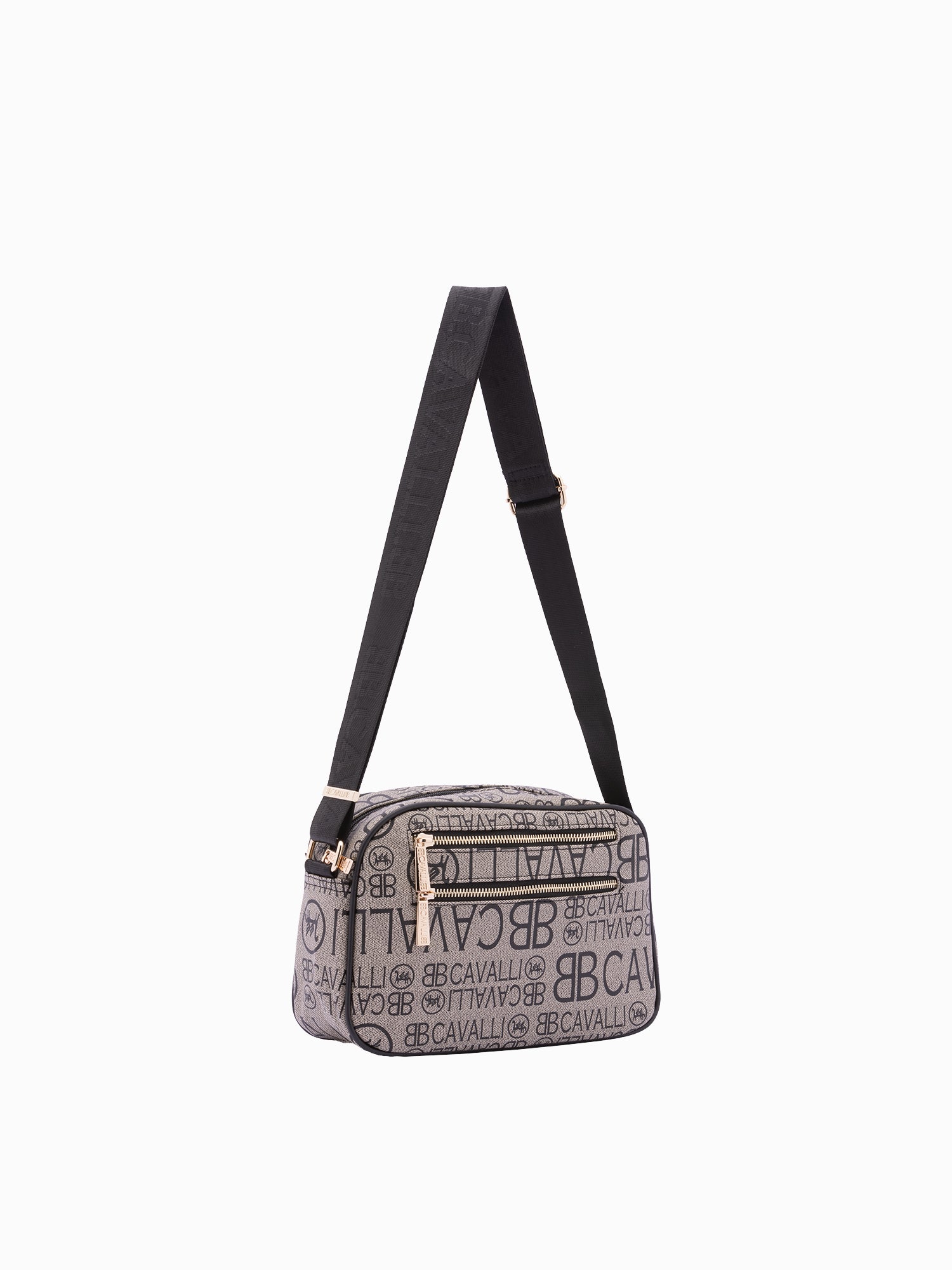 Borsa a tracolla da donna Ecopelle BC1362-NERO B Cavalli