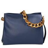 Annalou Borsa a spalla da donna Vera pelle 05417-D24 BLU JEANS Gave Lux