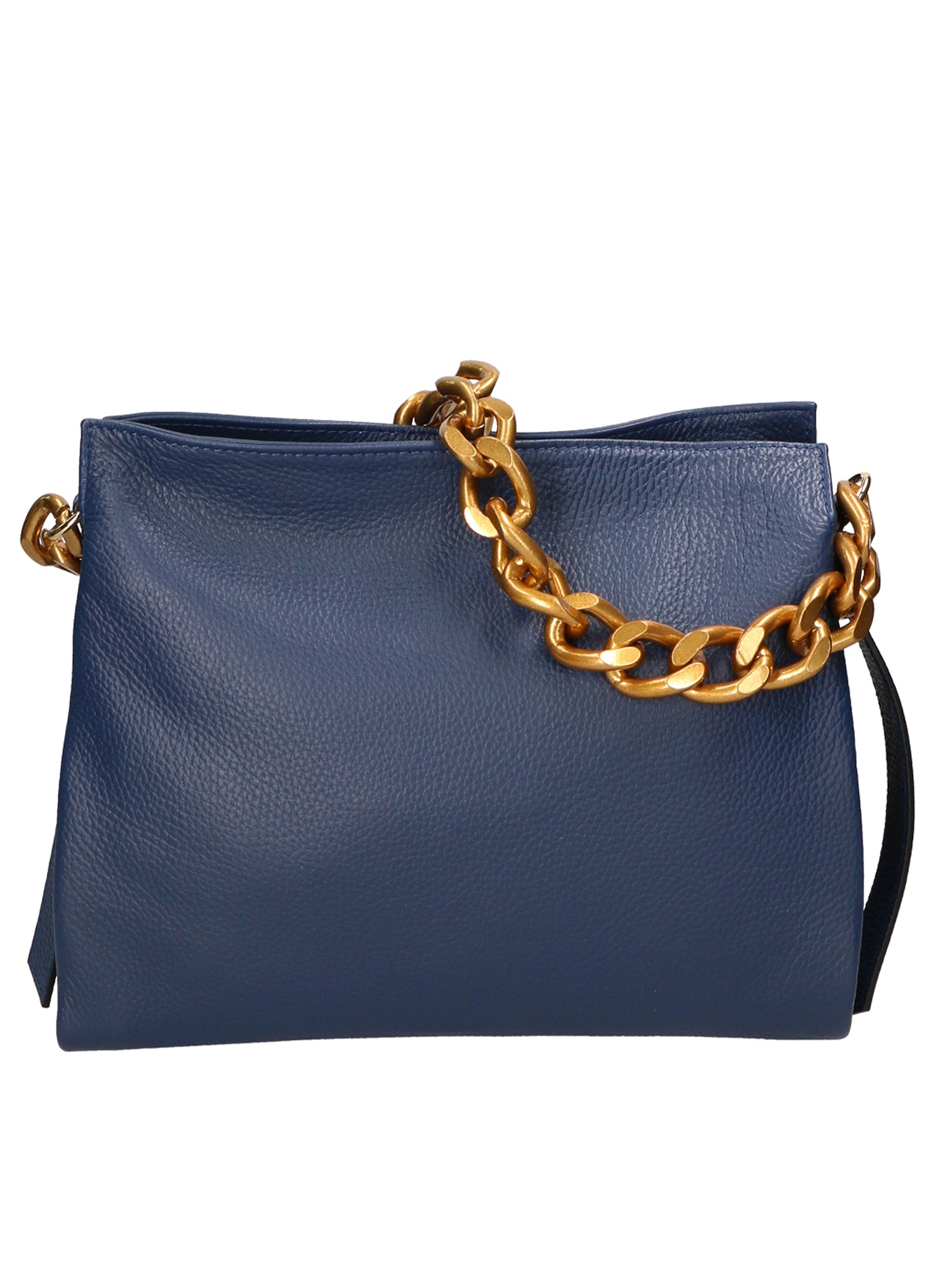 Annalou Borsa a spalla da donna Vera pelle 05417-D24 BLU JEANS Gave Lux