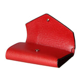 Marilena 61937 2-ROSSO RED Portafoglio donna in vera pelle Gave Lux