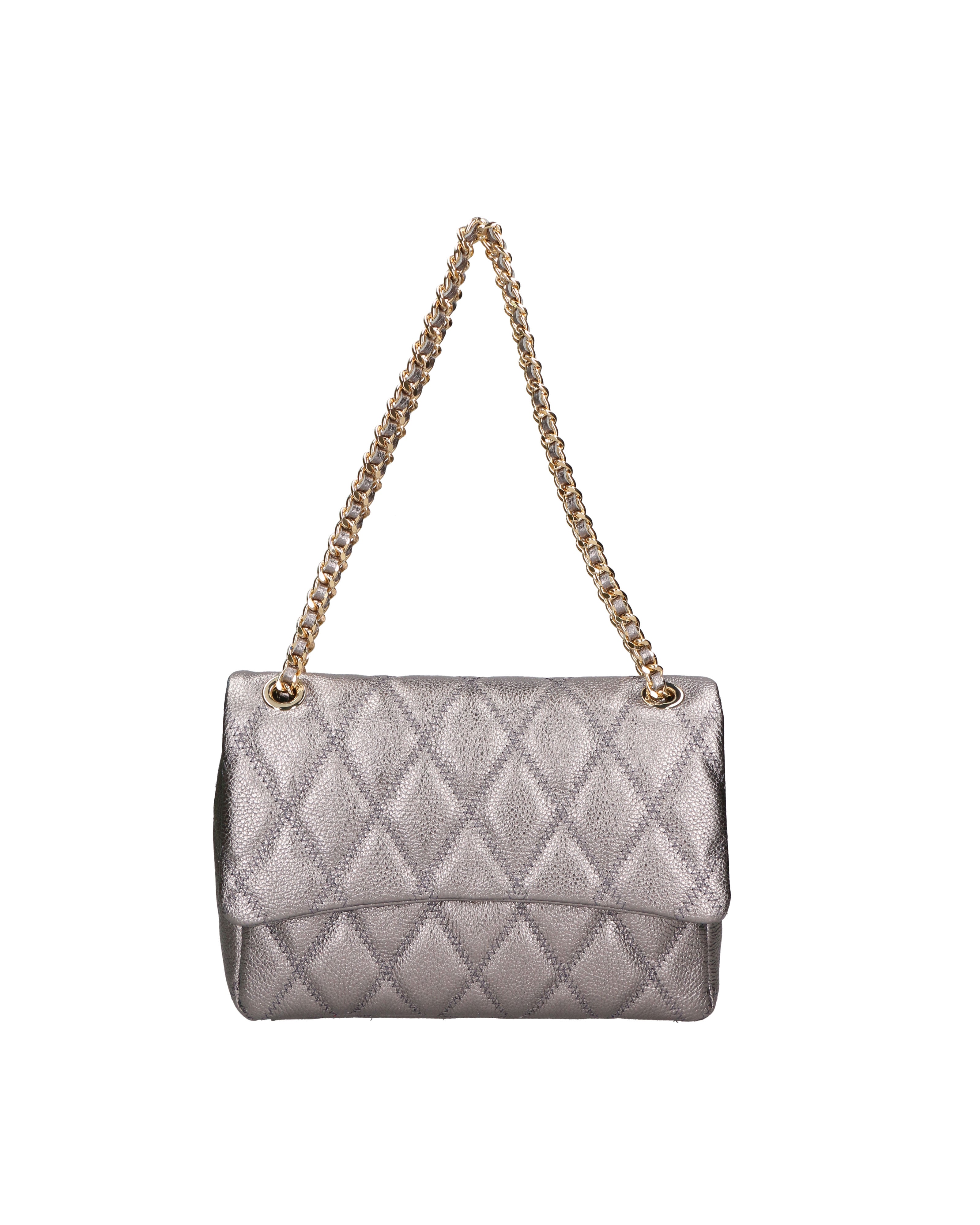 Argentia Borsa a tracolla da donna Vera pelle 04228-DL03 CANNA DI FUCILE Chiara Ferretti