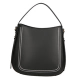 Gisella Borsa a mano da donna Vera pelle 05933-P218 NERO Gave Lux
