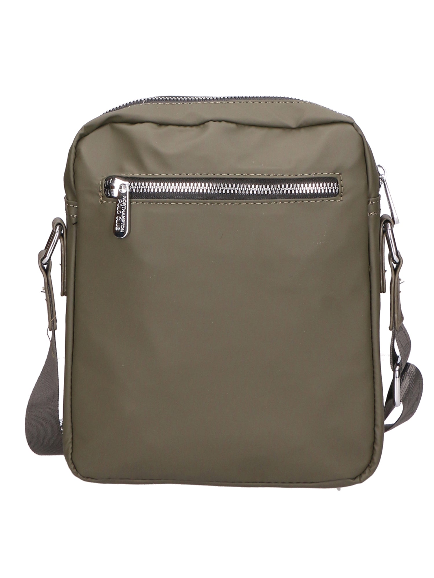 Borsa a tracolla uomo 100% PU Leather PCL3015-GREEN Northampton Polo Club