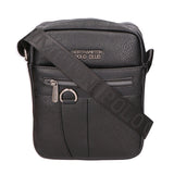 Borsa a tracolla uomo 100% pelle PU PCL3009-BLACK Northampton Polo Club
