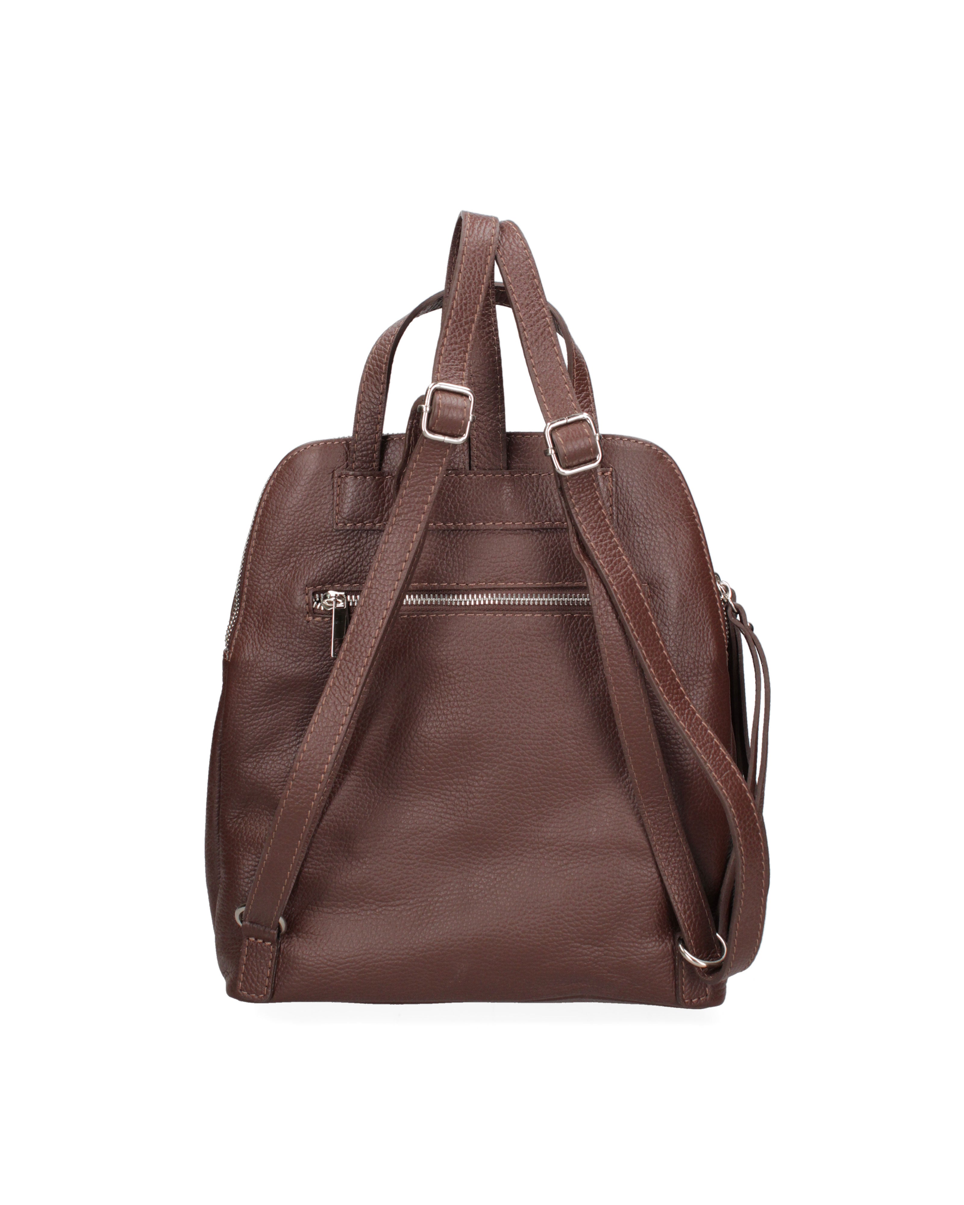 Seraphina Ultra 7925-D523 MOKA Zaino da donna in vera pelle Chiara Ferretti