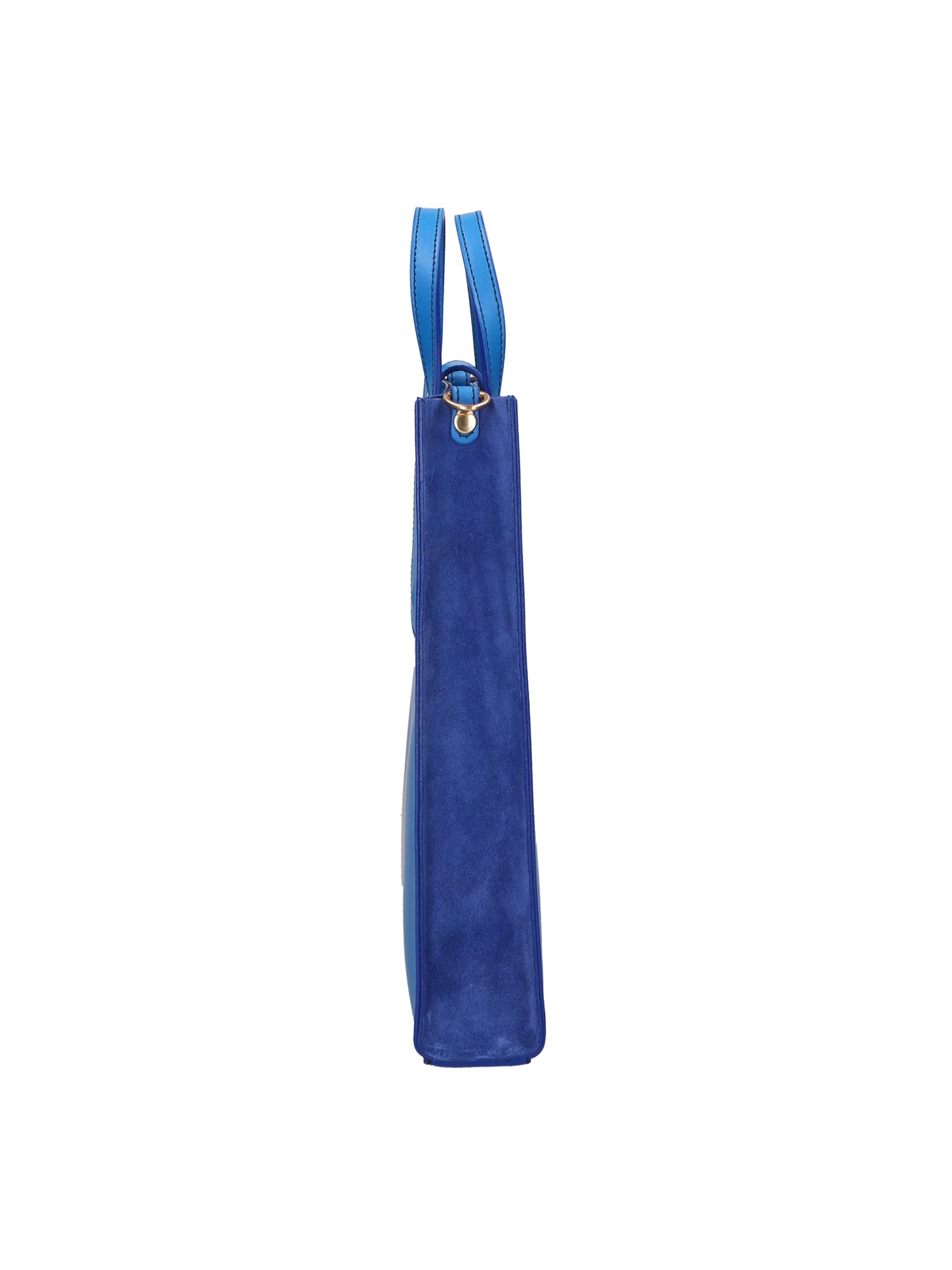 Giuseppina Borsa a mano da donna Vera pelle 05990-L222 BLU ASTER+18 BLU Gave Lux