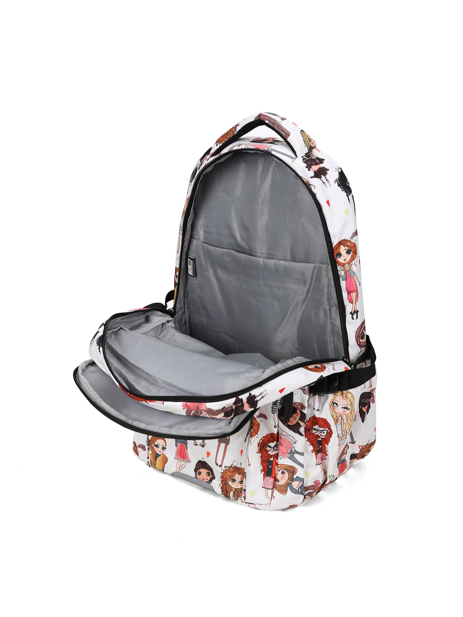 GN62070B-WHITE GIRL Zaino da donna Lumena Lux Aoking