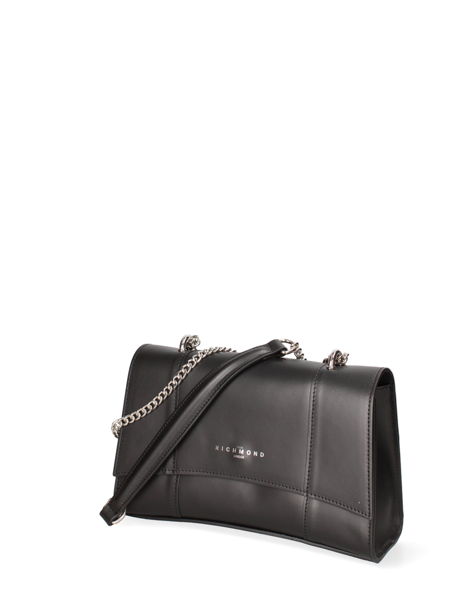 Borsa a tracolla da donna Vera pelle JR-W-1054-BLACK-SILVER John Richmond