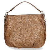 Lumelia Borsa a mano da donna Vera pelle 80013-009 TAUPE SCURO Gave Lux