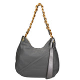 Artemisia Borsa a spalla da donna Vera pelle 05462-S27 GRIGIO L020 FERRO Gave Lux
