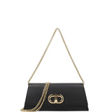 Borsa a spalla da donna Vera pelle 07313-NERO Roberta Rossi