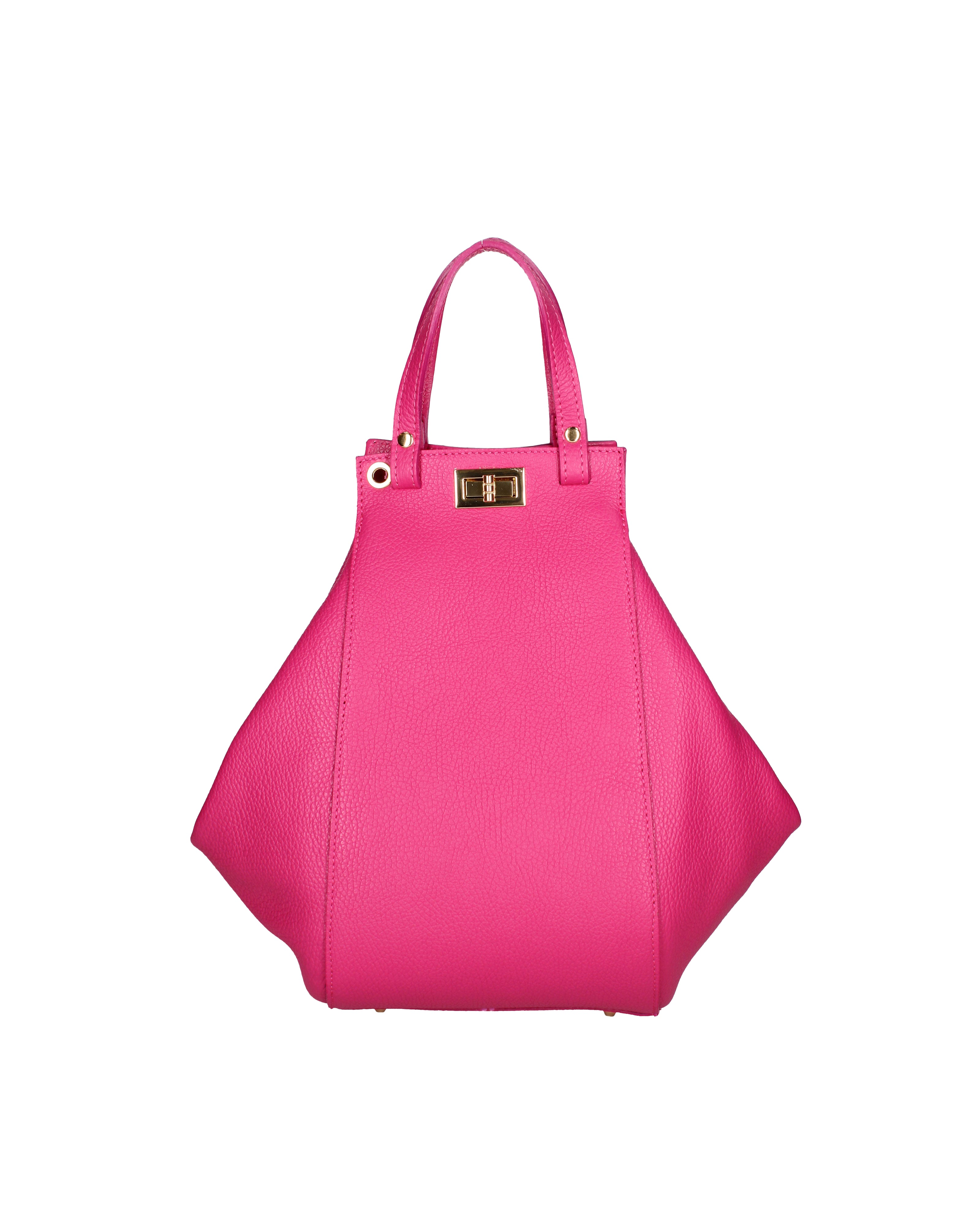 Lindsey Borsa a mano da donna 100% vera pelle 07162-D02 FUXIA Viola Castellani