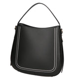 Gisella Borsa a mano da donna Vera pelle 05933-P218 NERO Gave Lux
