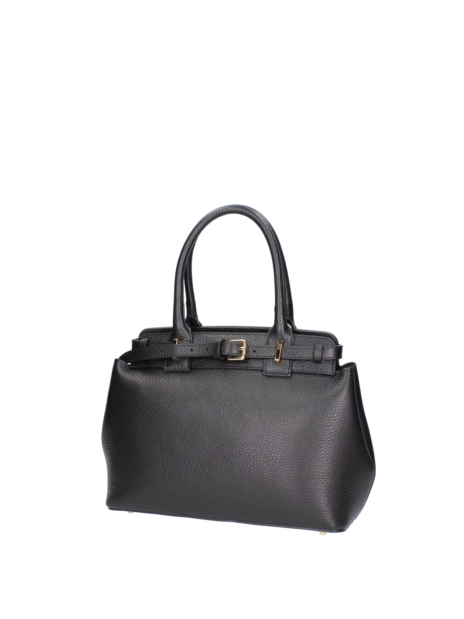 Borsa a mano da donna Vera Pelle 07146-D28 NERO Viola Castellani