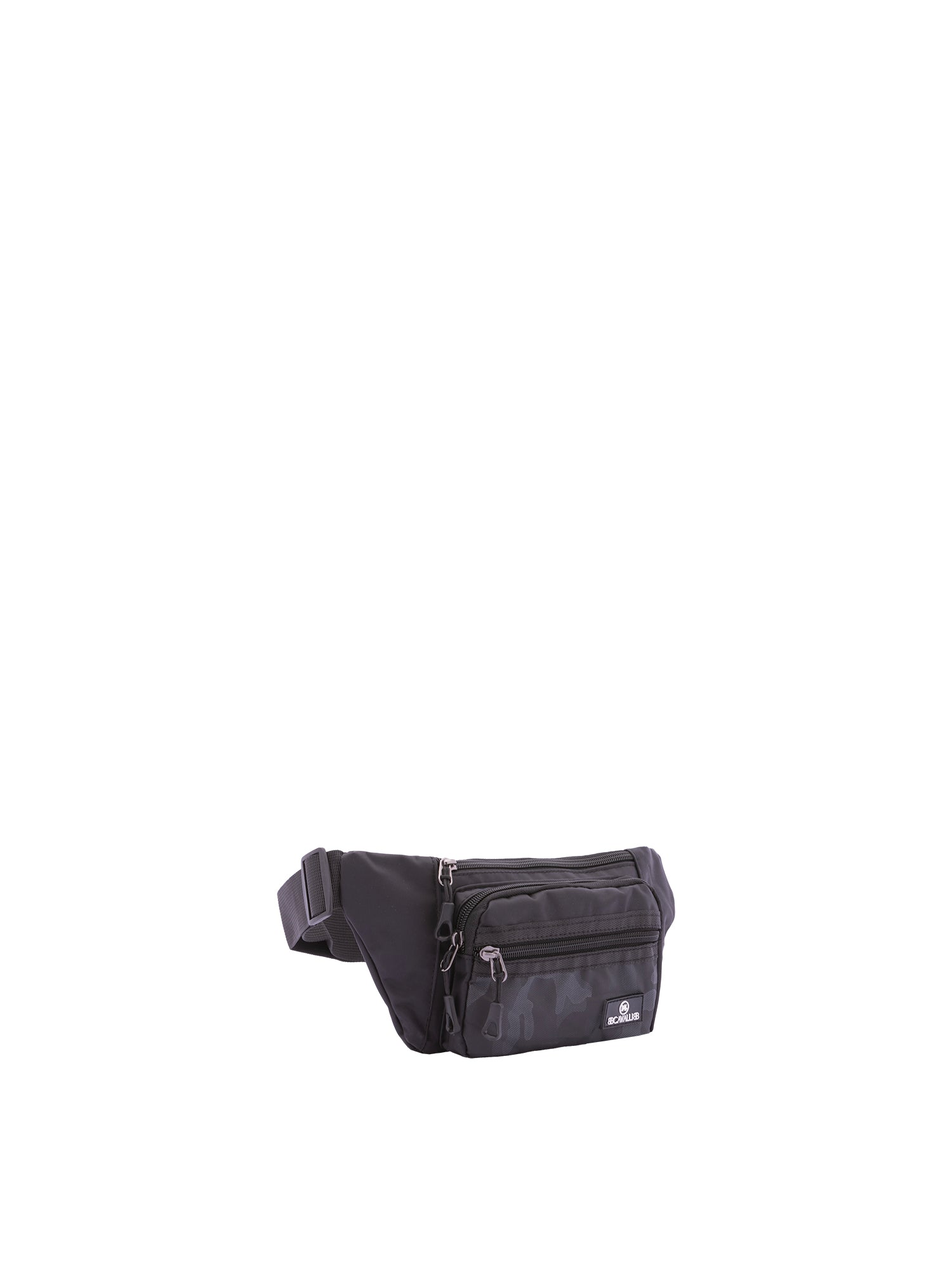 Marsupio da uomo in poliestere Casual BC1242-NERO B Cavalli