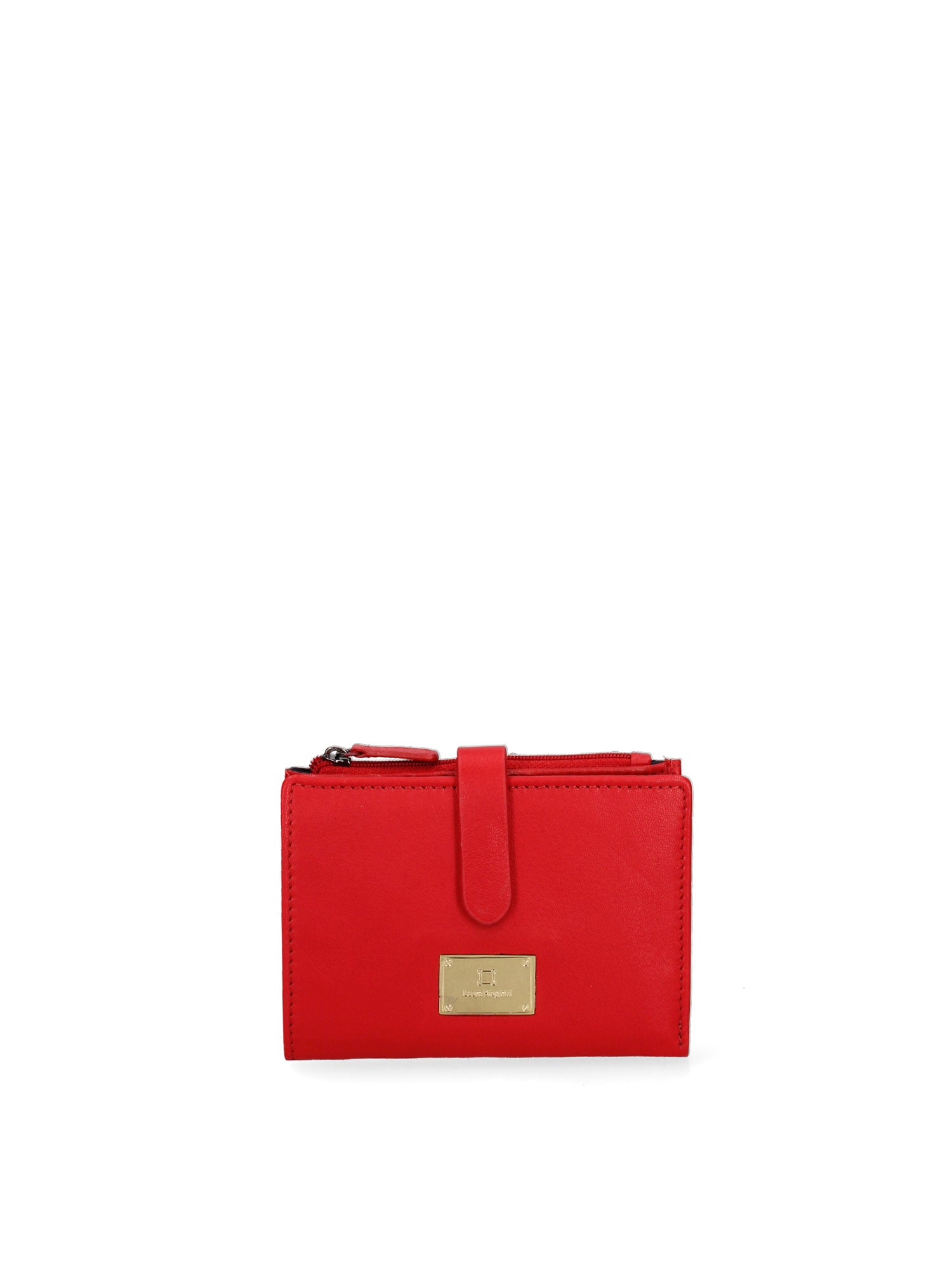 Portafoglio da donna in vera pelle Casual LB7702-20-RED Laura Biagiotti