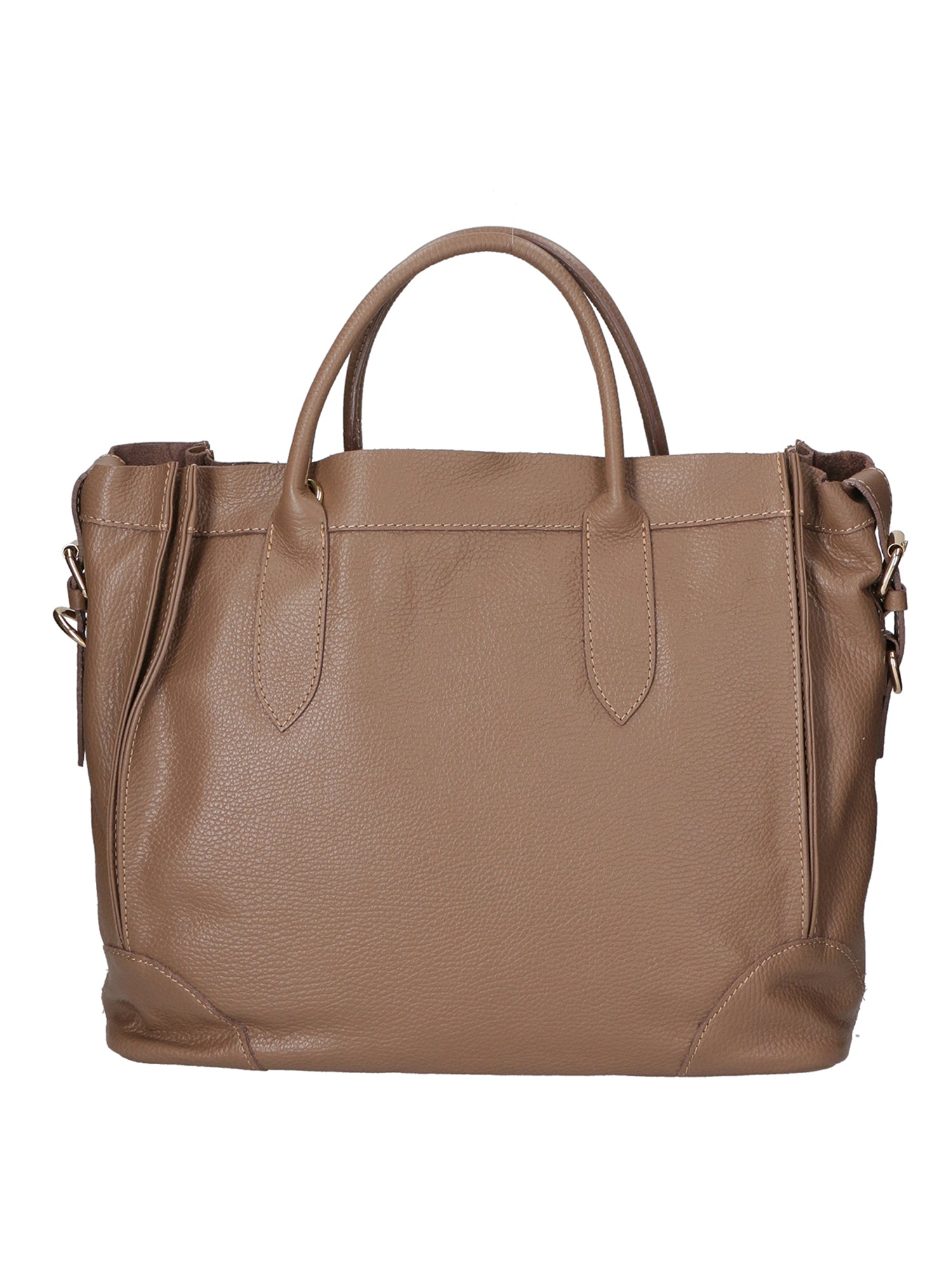 Doralice Borsa a mano da donna Vera pelle 80029-D40 TAUPE TAUPE Gave Lux