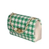 Aurélie Borsa a spalla da donna Cotone 05015-14 VERDE BOTTIGLIA Gave Lux
