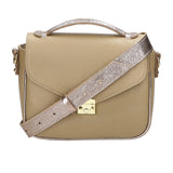 Aida Borsa a mano da donna Vera pelle 04723-D05 CAPPUCINO L005 Gave Lux