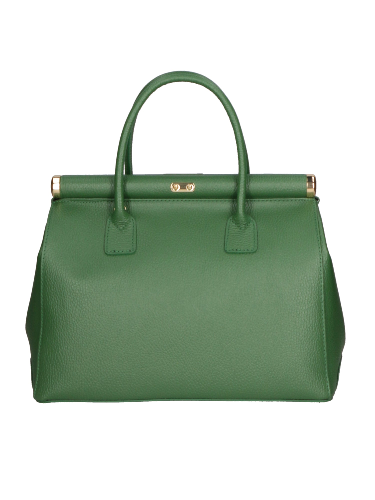 Aleria Borsa a mano da donna Vera pelle 8005-D47 VERDE MELA Gave Lux