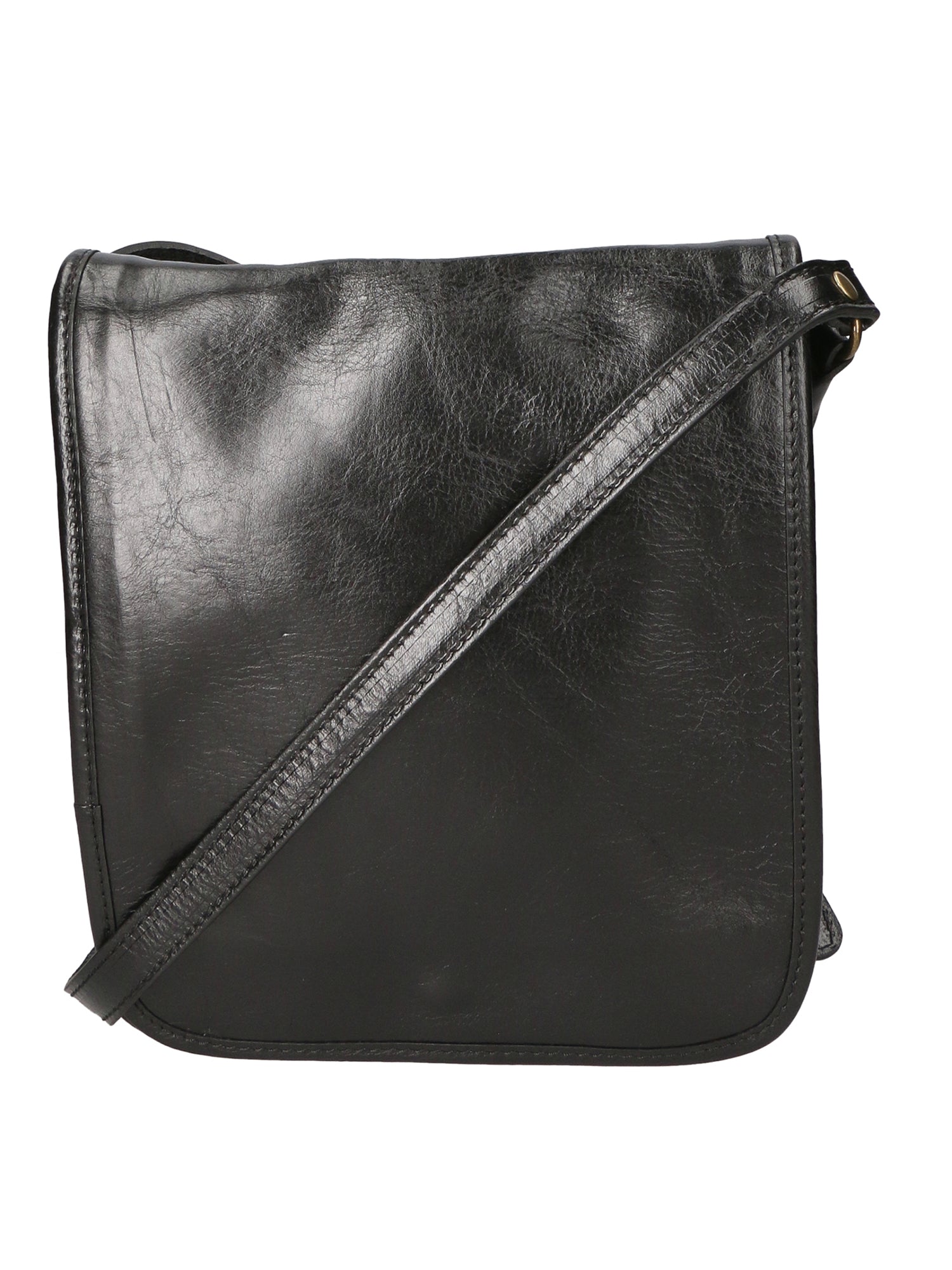 Fiamma Borsa a tracolla da donna Vera pelle 9109-NERO BLACK Gave Lux