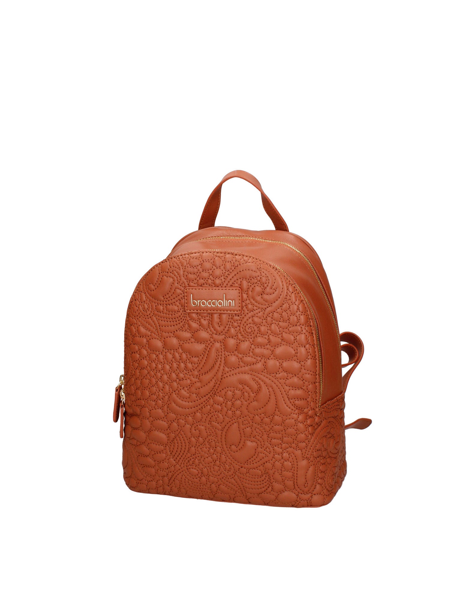 Auriana Zaino da donna 100% poliuretano B16895GR-MARRONE Braccialini
