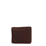 Portafoglio da uomo in vera pelle Casual IN-1068-T.MORO Sergio Valentini